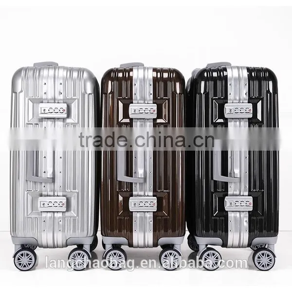 4 Wheels Trolley ABS+PC Luggage Travel Bags Suitcase Travelling Bags Trolley Luggage photo-6