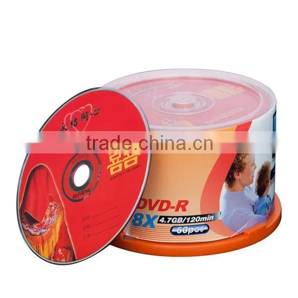 RISENG 8x 4.7GB 120MINs pc Disk for Dvd/chinese Wedding Out of Print Dvd/wholesale Dvd r 16x Blank Media Discs Dvdr 4.7gb photo-3
