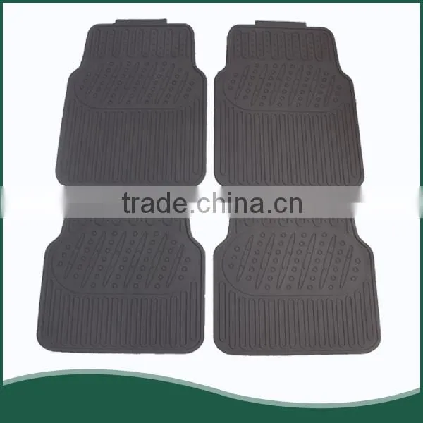 Universal Fit Full Set Ridged Heavy Duty Rubber Floor Mat photo-3