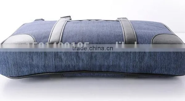 Oxford Cross Body Laptop Messenger Shoulder Bag Washed Canvas Men Handbag photo-5