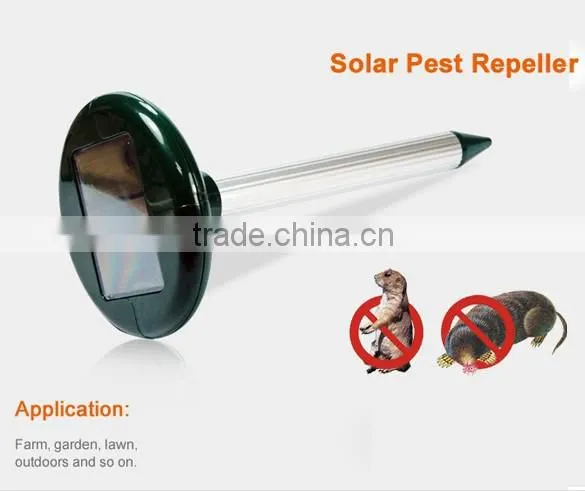 New Utilitarian Solar Pest Ultrasonic Mice Solar Pest Repeller SV022641 photo-4