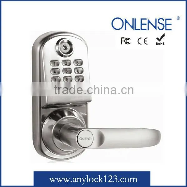 Keyless Keypad Lock With American Standard Keyway Key