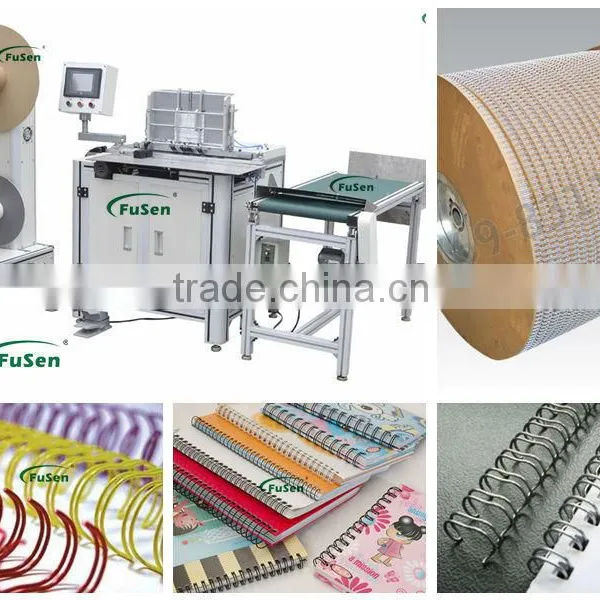 High Speed, Perfect Semi-automatic FS-520 Double Wire Binding Machine for Wall Calendar photo-2