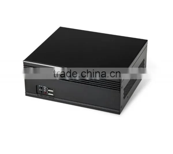 2U Mini pc Station, Intel I3/i5 Desktop Case With 4th Generation Pentium Dual G3250, 2.8G, Intel Original Double Ball Pure Alum