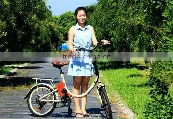 Mini,Beautiful Girl Buy New Self Balancing Folding Frame Electric Bike photo-4