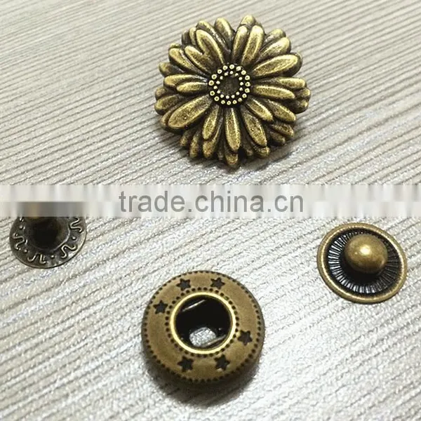 Custom Clothing Embossed Snap Fastener photo-3