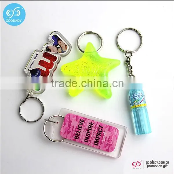 2013 Hot Sale Good Quality Promotional Liquid Keychain photo-4