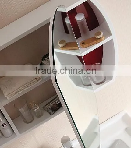 ROCH 2006 Hot Sell Solid Wood Bathroom Cabinet Bath Mirror photo-3