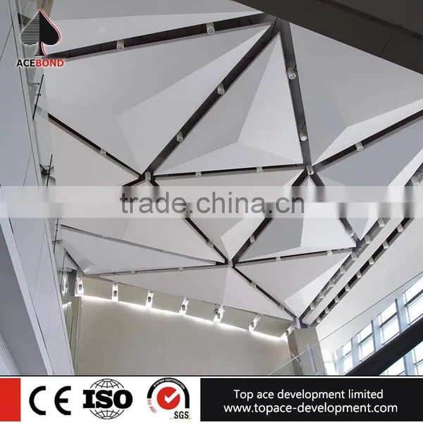 Aluminum Products PE Spray Coating Aluminum Wall Panel Apply to Indoor Shaped Ceiling photo-2