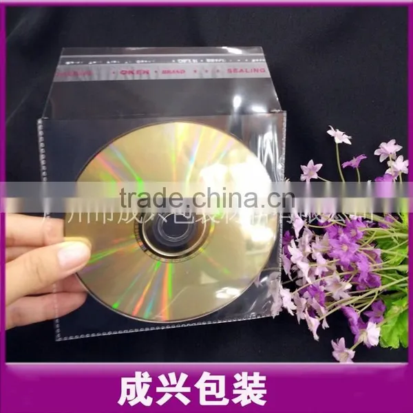 Clear PP Plastic cd Sleeves Adhesive Pvc Sleeve Transparent Folder With cd Sleeves photo-3