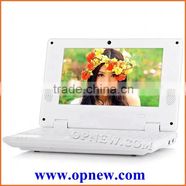 Cheap Kids 7" Dual Core PC Wm8880 Laptop PC Netbook 1.5Ghz Android 4.4 Kitkat With WIFI HDM RJ45 USB Port Netbook photo-2