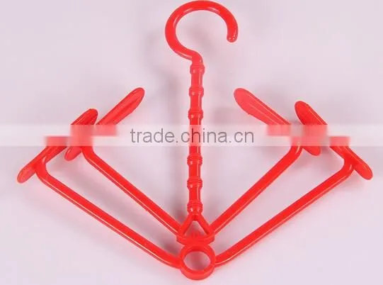 Space-saving Hook Hanger Clothes Shoes Organizer Magic Clothing Rack Portable Folding photo-5