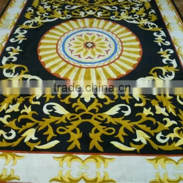 Luxurious Meeting Room Hand Tufted Wall to Wall Modern Design Carpet BTHM photo-6