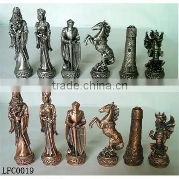 Chess Set,pewter Chess