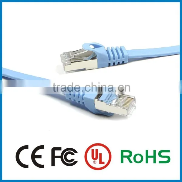 APBG Hot Sale Flat FTP Network Cables Cat 6 With Nickel Plated Connector photo-3