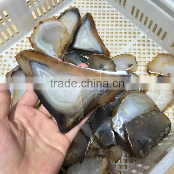 Natural Agate Slices Wholesale Crystal Stones For Sale photo-3
