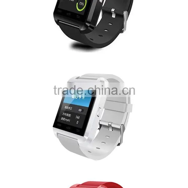 Multi-language U8 Bluetooth Smart Wrist Watch Phone Mate For Android IOS Iphone 6 /6s Samsung LG Huawei XIAOMI Lenovo Phone photo-4