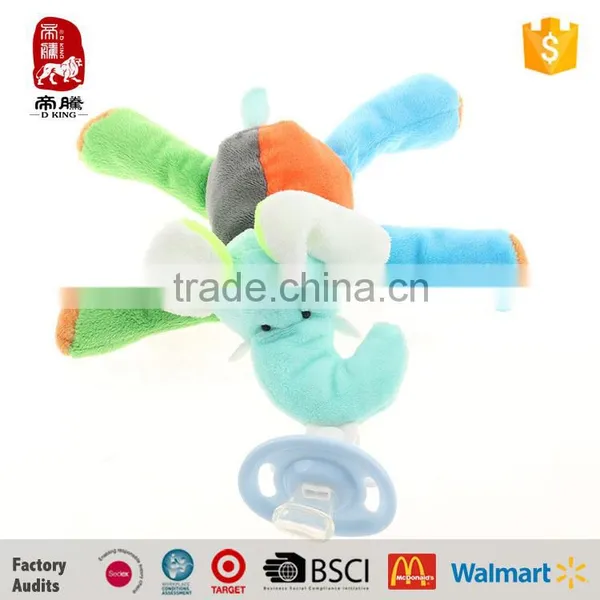 Manufacturer High Quality Baby Supplies Plush Pacifier Clip Quality Choice photo-3