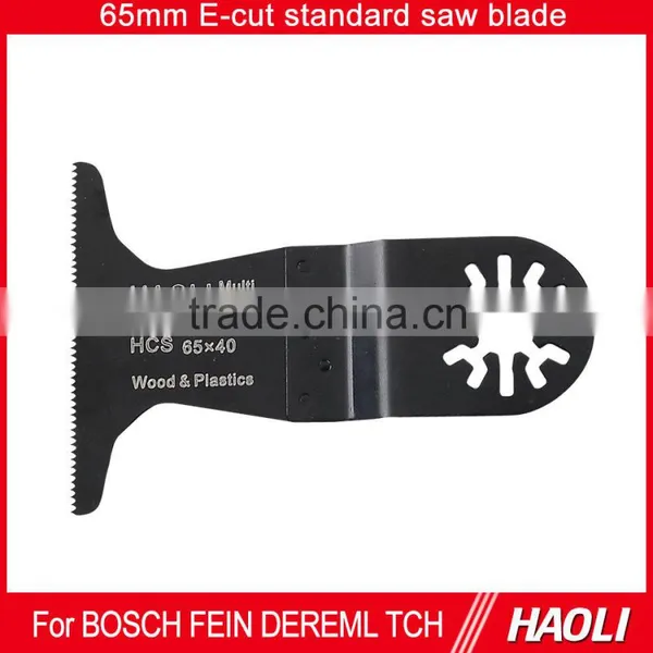 65mm(2-5/8'')HCS E-cut Standard Oscillating Muti Tool Saw Blade for Cutting Wood,good Quality