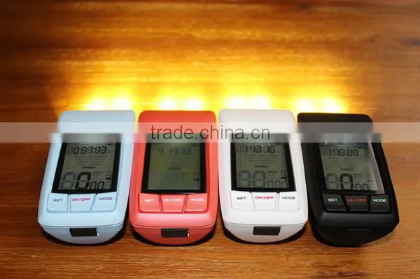 Racing Bike Accessories LCD Backlight Bicycle Computer Digital Led Stopwatch photo-6