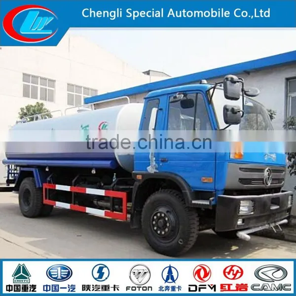 Chinese Famous Brand Dongfeng 190hp 10m3 9t Water Tanker Truck photo-3