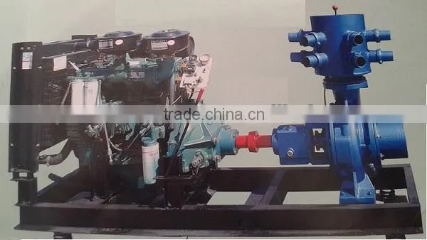 2016 New Design High Pressure Spray Pump Set With Diesel Engine