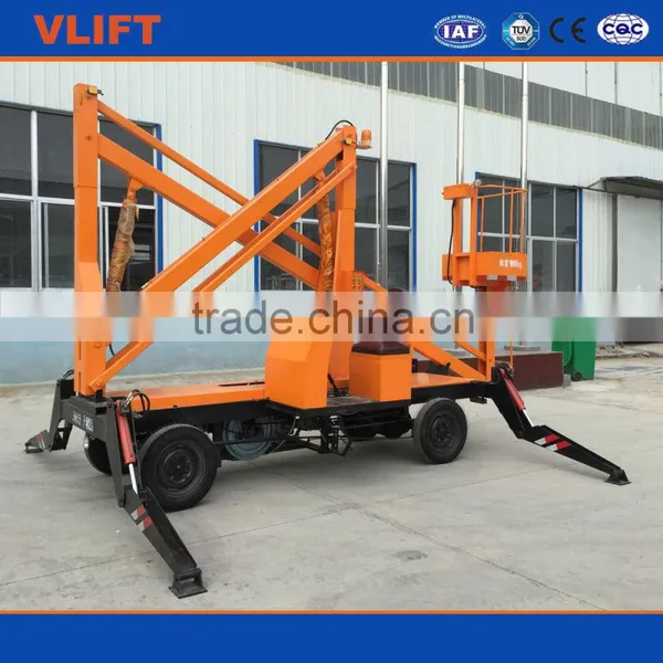 10.5m Articulated Mobile Lift Platform With Legs Assistance