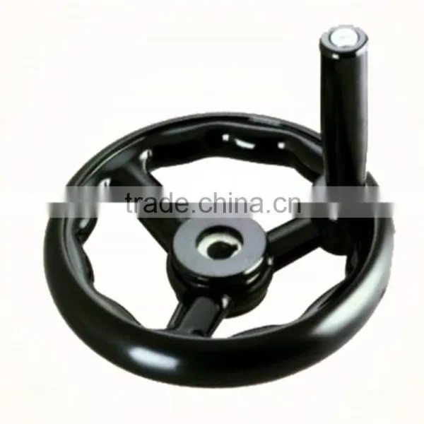 China Factory Manufacture Nodular Iron & Grey Iron Casting Hand Wheels,iron Cast Hand Wheel,lathe Parts Hand Wheel photo-3