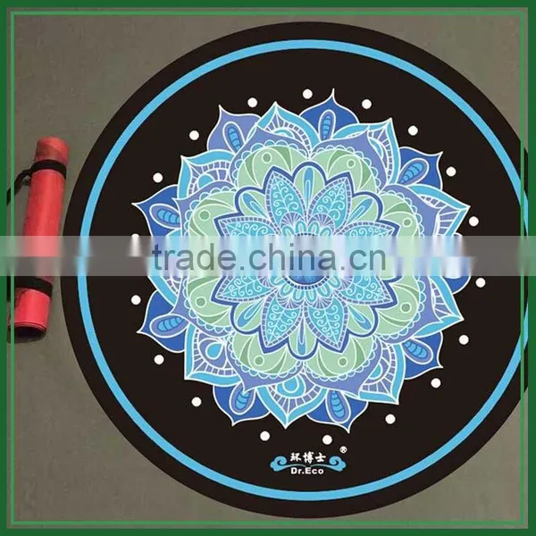 Wholesale Custom Printed Gym Portable Rubber Floor Mat photo-4