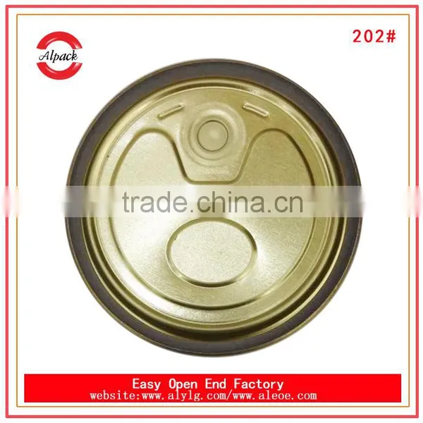 Canned Food Packaging Material 209# Tinplate Easy Open End photo-2