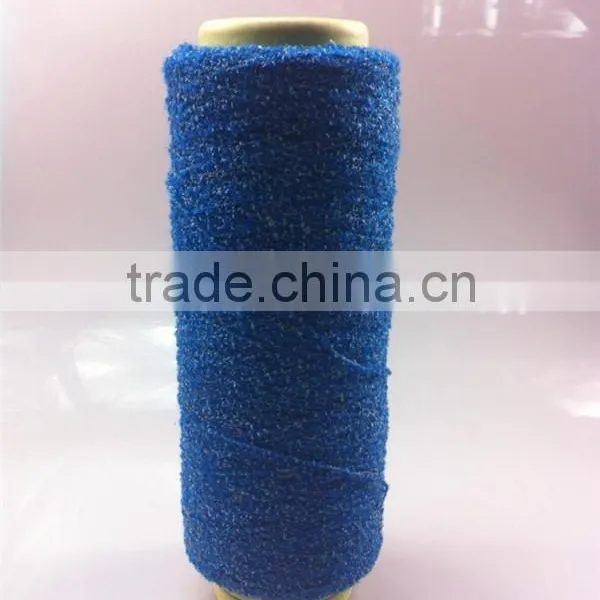 Blue Dyed Acrylic Yarn