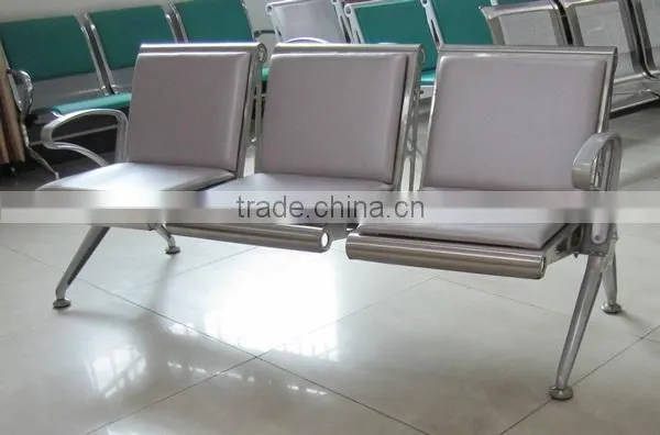 4 Seats Stainless Steel Metal Waiting Room Chairs photo-6