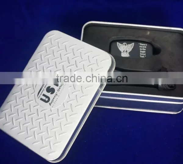 Square Tin Can Customized Gift Container Box photo-3