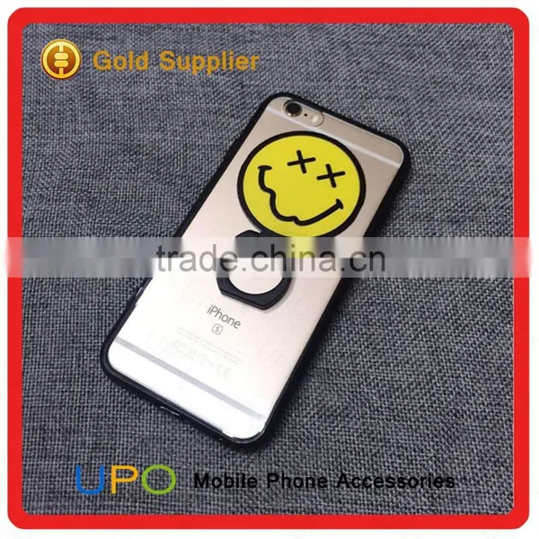 [UPO] New Design Shockproof PC TPU Case With Ring Holder Protective Mobile Phone Case For Iphone 6
