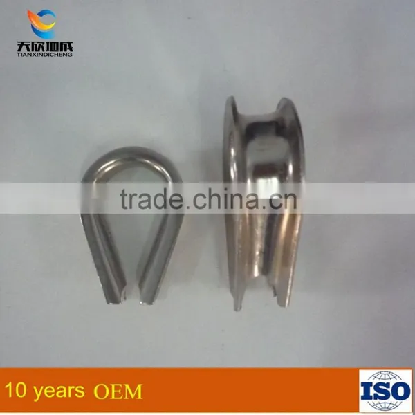 Stainless Steel Electric Wire Rope Thimble photo-2