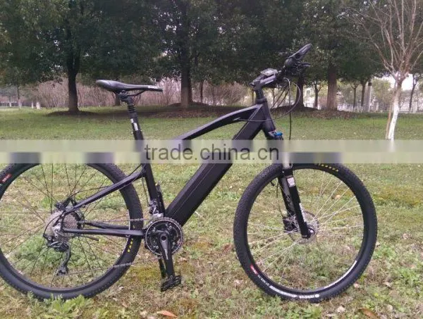 26" Aluminum Frame Fat Tire Electric Bicycle, 27 Speed, Suspension Fork for North American Market