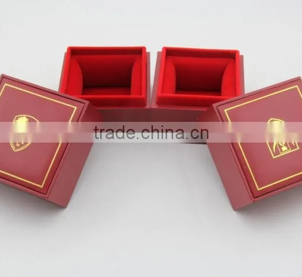 High Quality Square Packaging Box With Custom Gold Stamping Logo and Soft Pad photo-4