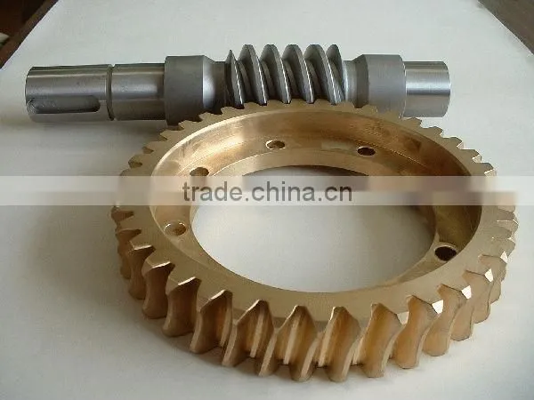 Precision Hardened Worm Gear Set With Large Torque