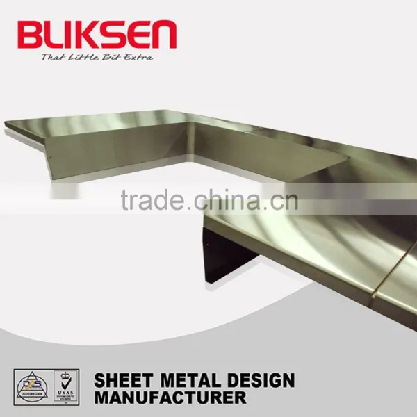 Precise Sheet Metal Laser Part Supply With CO2 / Fiber Laser Cutter photo-2