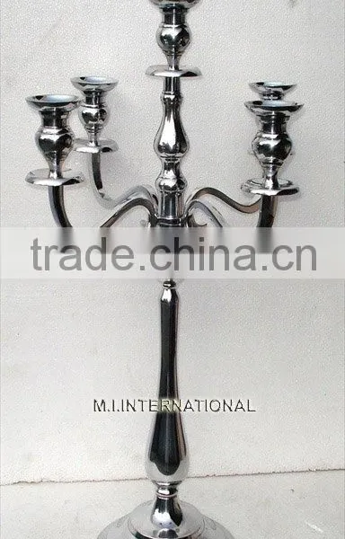 Elegant Handcrafted Crystal Candelabra