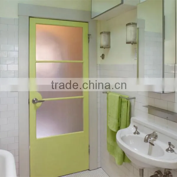 Toilet Kitchen Solid Wooden Door Oak Wood Solid Wooden Door Wooden Swing Signle Door