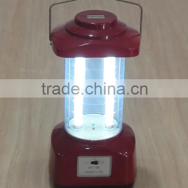2x6W Tubes Small Camping Lantern, Battery Camping Lantern MODEL HT-06 photo-3