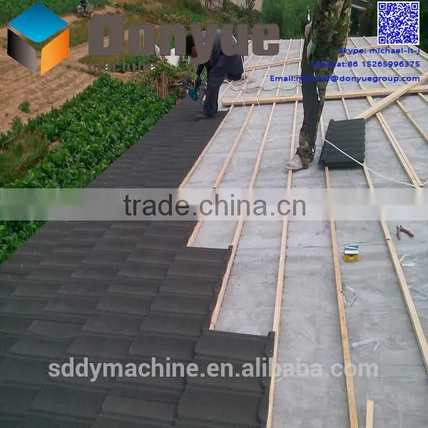 Popular Interlocking Stone Coated Gerard Roof Tile in UAE photo-5