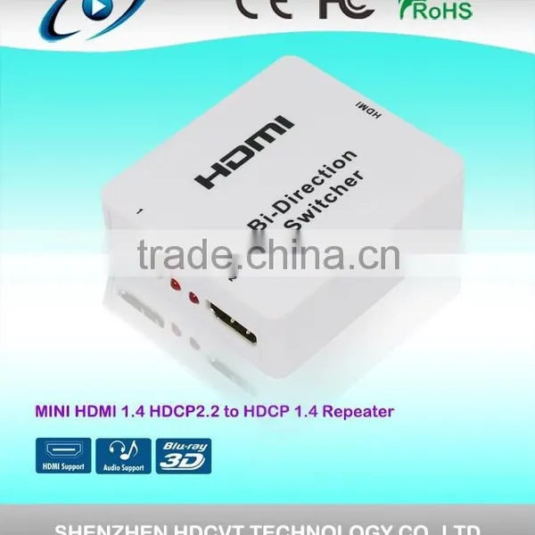 High Quality HDMI Switch, 2 by 1, 1 by 2, Bi-Direction photo-2