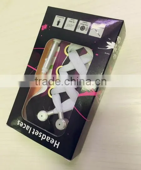 2016 Quality Bass Waterproof Headset Metal Ear With Wheat New Shoelace Headset photo-3