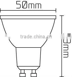 5W,7W MR16 DC12v Led Spot Light GU10 5W COB Spot Light photo-3