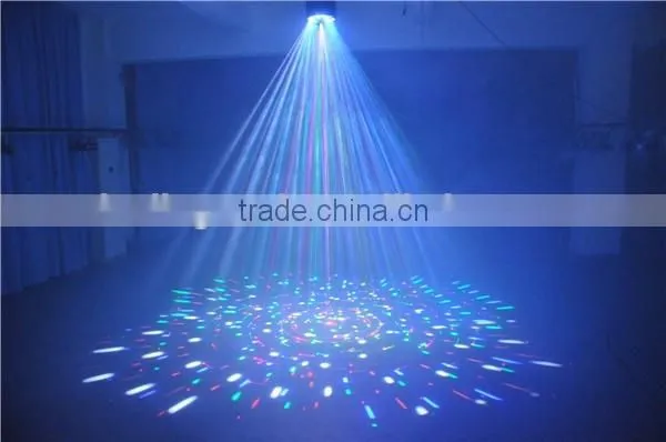8*3W White Strobe + 5*3W RGBWY LED + RG Laser Light photo-4