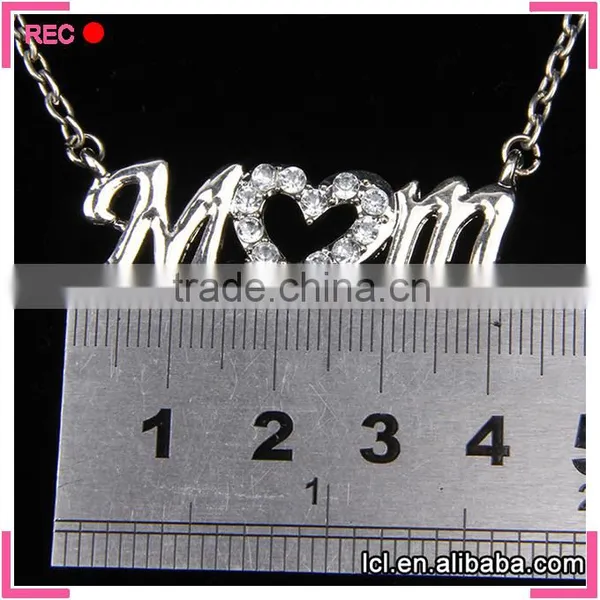 Hot Sale Imitate Silver Heart Necklaces Fashion Chinese, High Quality Beautiful Girl Necklace photo-3