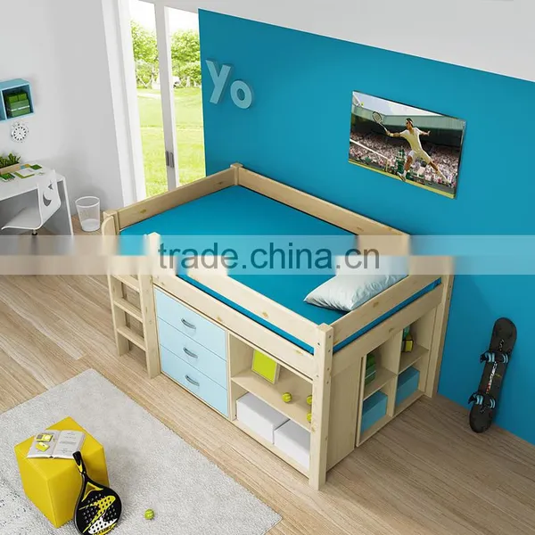 China Suppier Children Bedroom Room Furniture and Kid Bunk Bed photo-4