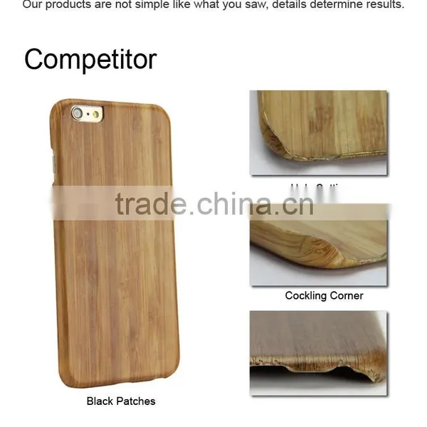 Mobile Accessories 2016 Wood Cell Phone Case for Iphone 6 6s 6 Plus Case photo-2